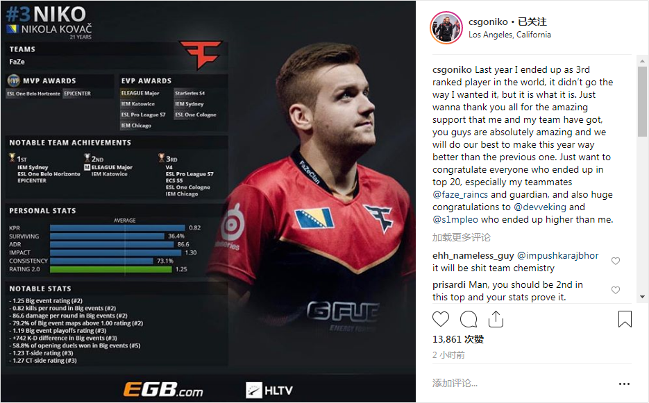 s1mple： ＂我在NAVI从未有过$50,000的薪水＂